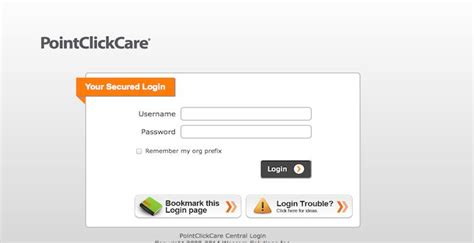 click and care|Logging in to the Web Application